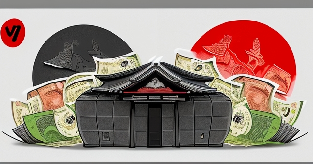 日圓與美元的匯率關係圖