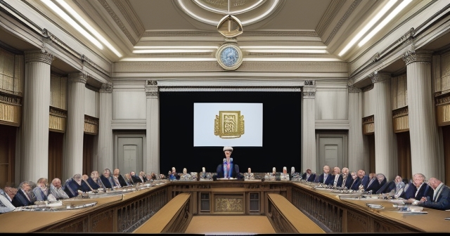 卡通風格的黃金儲藏庫內部