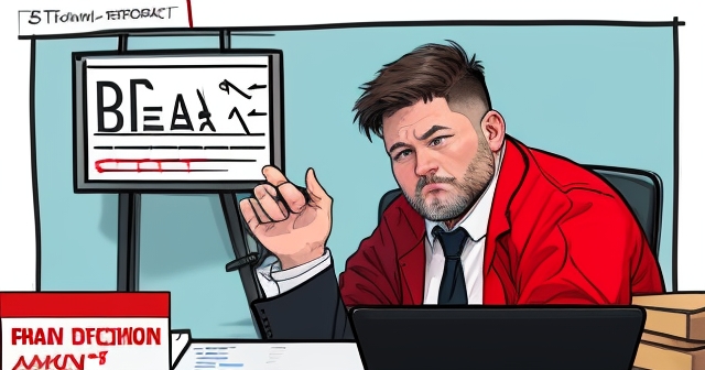 交易者觀看市場下跌的景象