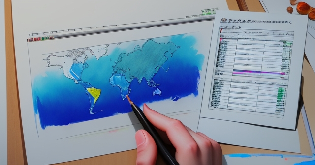 多樣化投資選擇的繪圖