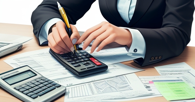 計算機顯示利潤率