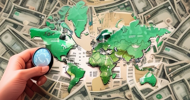 貨幣兌換的示意圖