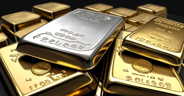 黃金風格的投資圖表