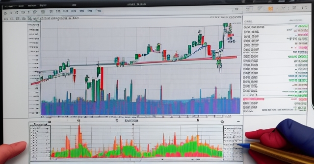 牛和熊在K線圖旁博弈