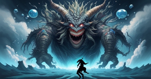 股市泡沫破裂的藝術圖像