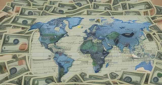 外匯交易平台的卡通示意圖