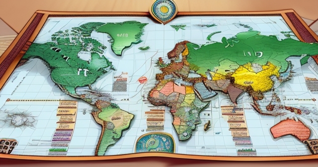 外匯交易員分析圖表的示意圖