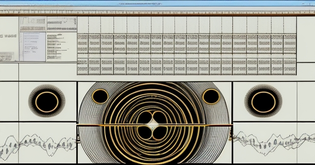 股票圖表上的斐波那契螺旋