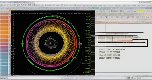 股票圖表上的斐波那契螺旋