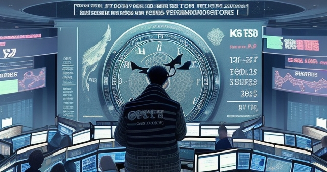 股票市場開盤前的美術作品