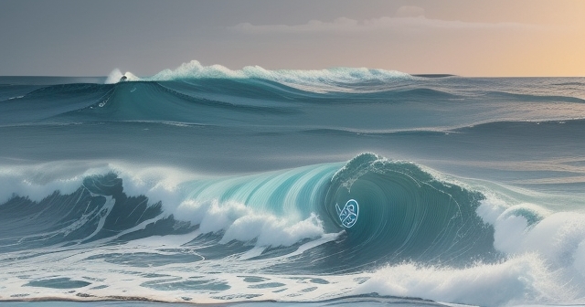 股票圖表帶有黃金費氏線