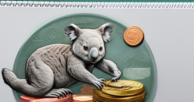 採礦與澳元卡通