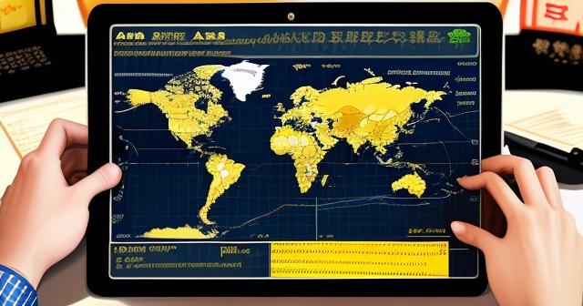 亞洲市場交易插圖