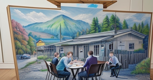 農村銀行改革的藝術作品