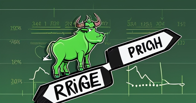 牛角向上的公牛