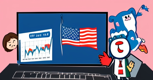 美國和台灣國旗正在交易