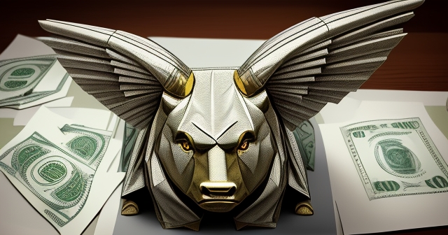 美元紙幣摺紙藝術