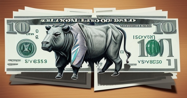 一位男子正在街頭交易股票