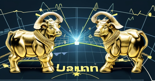 歐元與美元跳舞的圖像