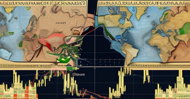 交易員分析歐元/美元圖表