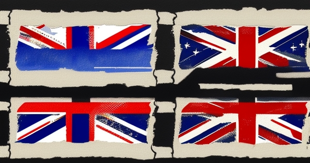 英國央行大樓的可愛藝術畫作