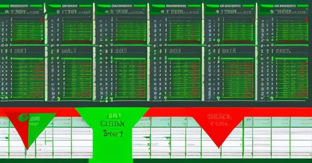 財務圖表分析概念圖