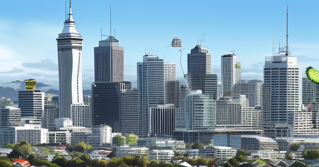 一位男子正在分析紐西蘭元的數據