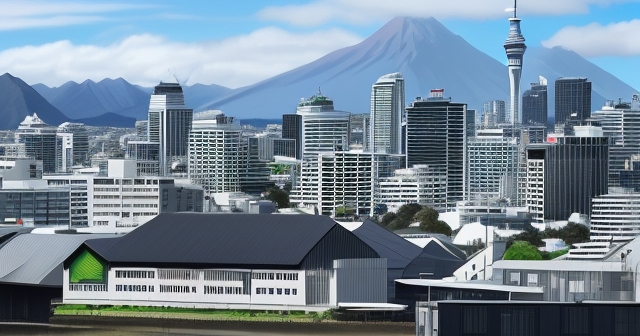 紐西蘭元的紙鈔與硬幣藝術圖