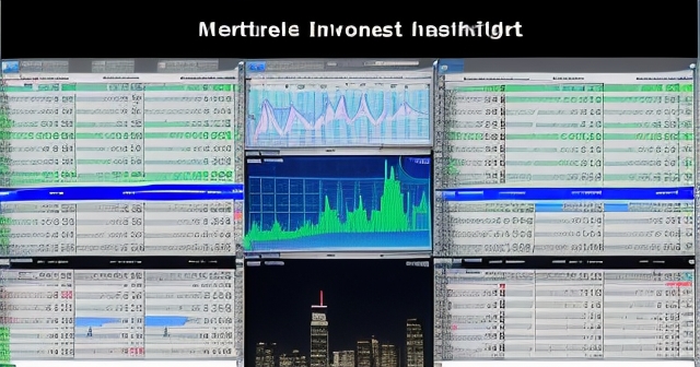 午夜時分的交易螢幕