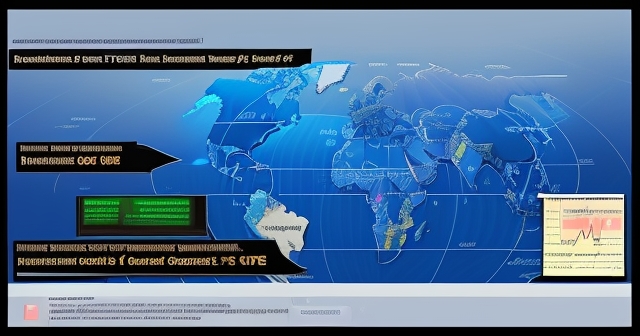 全球貿易影響基點的圖示