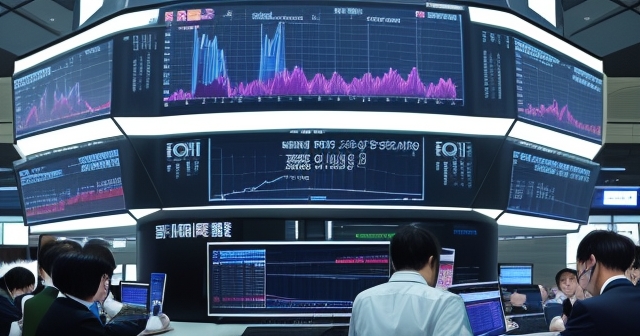 未來風格的東京證券交易所大樓