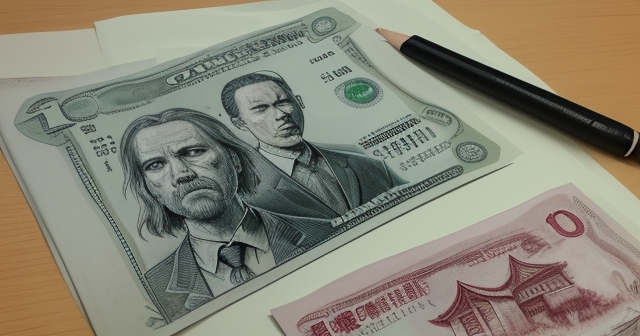 新台幣貶值示意圖