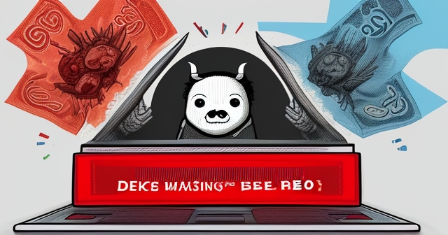 美元升值，台幣貶值的卡通示意圖