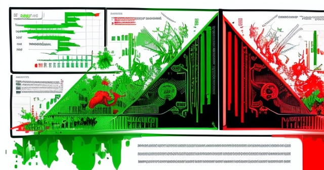股票圖表插圖