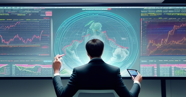 公牛和熊在圖表上爭鬥