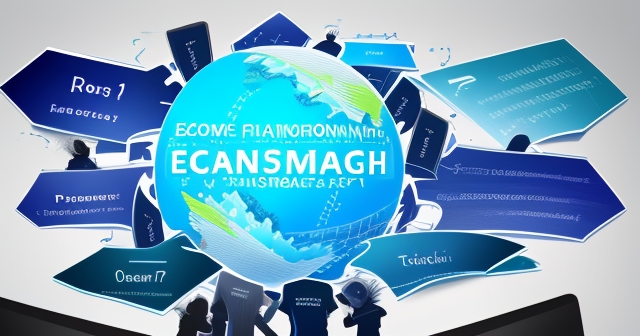 經濟波動概念插圖