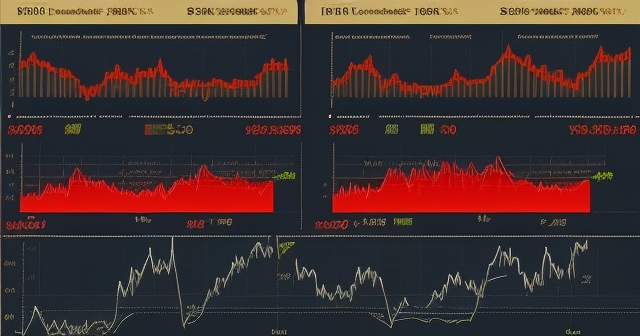 展示日幣波動的貨幣市場圖表