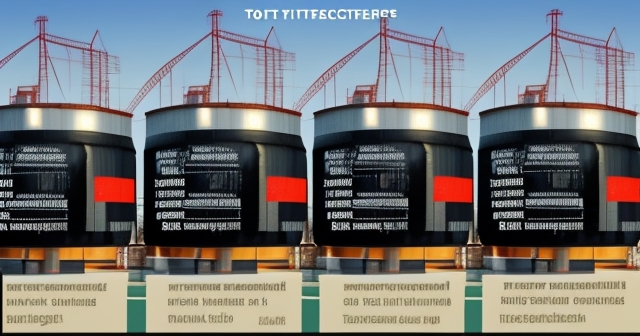 象徵石油桶和經濟增長的隱喻圖片