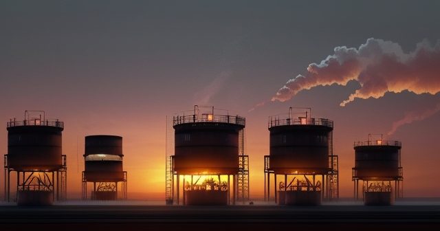 顯示API石油數據趨勢的資訊圖表