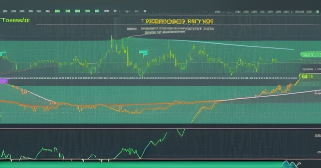 一個顯示供需關係對股票價格影響的圖表