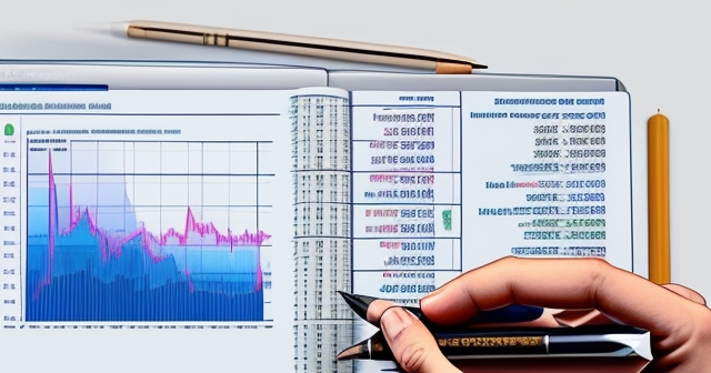一位投資者正在分析收盤價