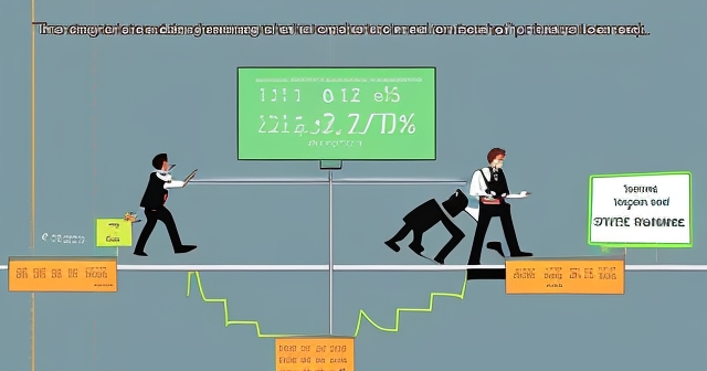 一組交易者在觀察股票的支撐線