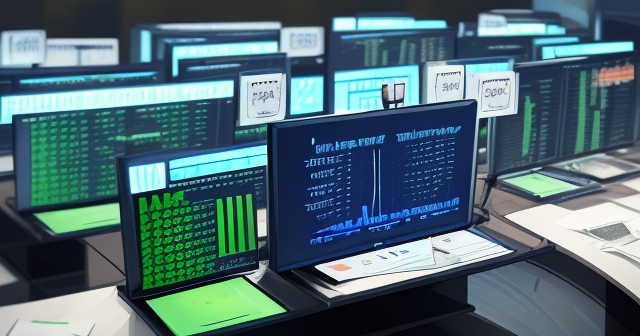 展示短期交易策略的插圖