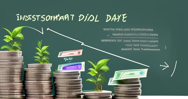 股息增長的圖表