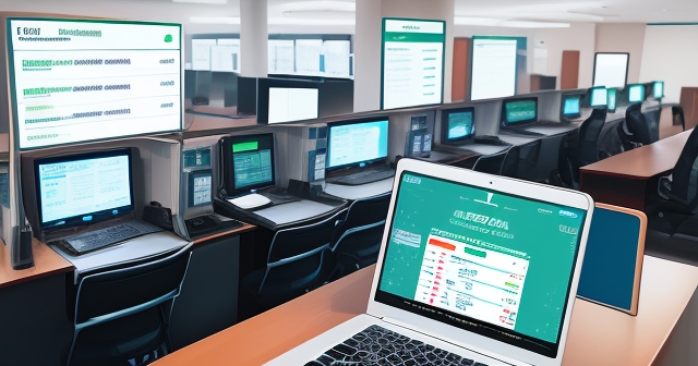 金融新聞顯示匯率走勢的情況