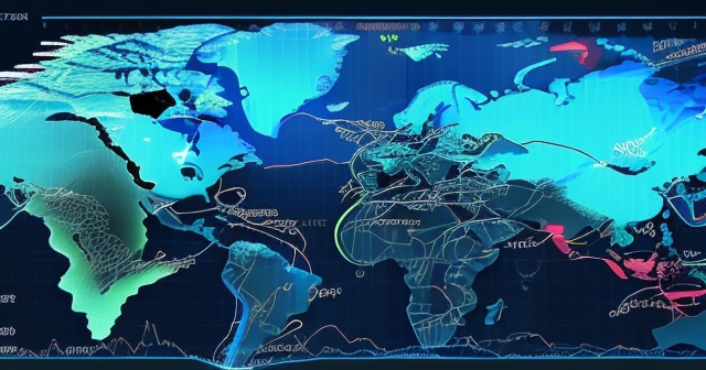 貿易緊張與關稅的視覺表現