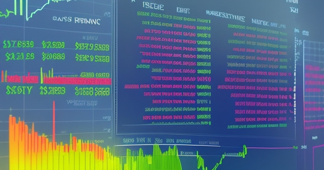 股市成交量的圖示