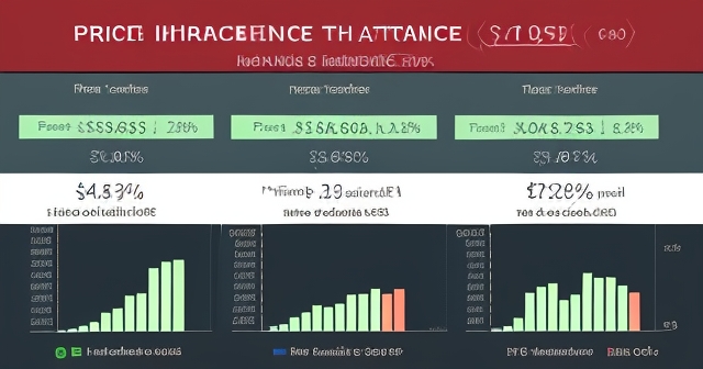 一位投資者正在分析股票價格