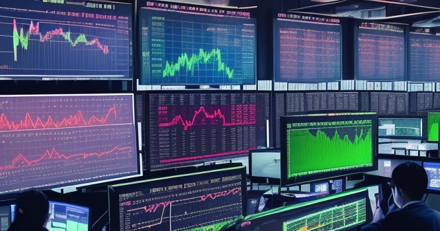 顯示歷史股票價格變化的圖表