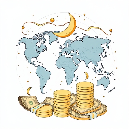 全球金融影響的視覺化表現